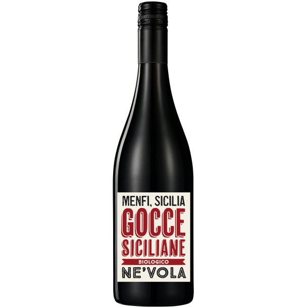GOCCE NERO D AVOLA �KO, HORECA IGP Terre Siciliane, Italien