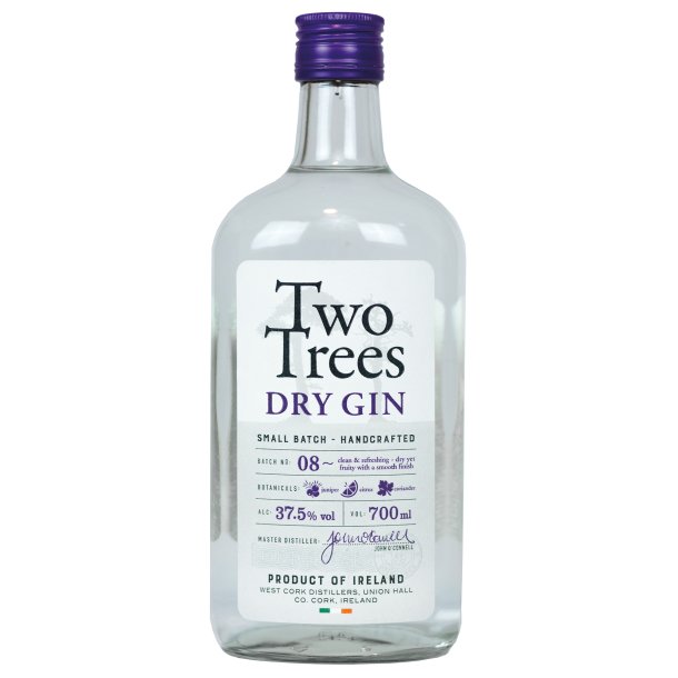 TWO TREES GIN 37,5% Irish Gin, West Cork Distillers
