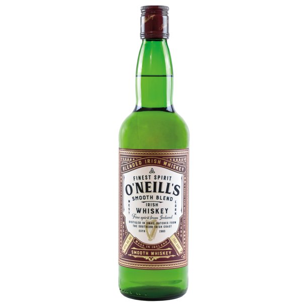O NEILLS BLENDED 40% Irish Whiskey, West Cork Distillers